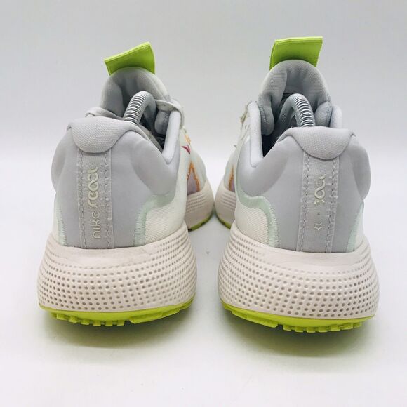 Nike React Escape Run White Barely Green Sneakers Women's 7 Lace Up DN2652-100 - Picture 4 of 15